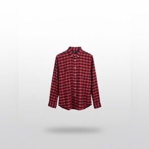 Red and Black Checkered Mens shirt